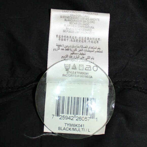 BCBgeneration Women's Floral Tie lined  Sleeveless cotton Short Dress size Large - Picture 7 of 7